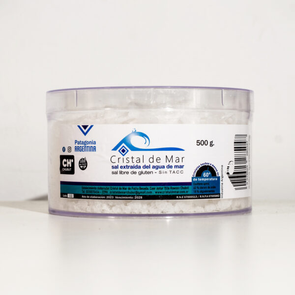 Cristales de Sal Marina Premium 500g ENVÍO GRATIS!